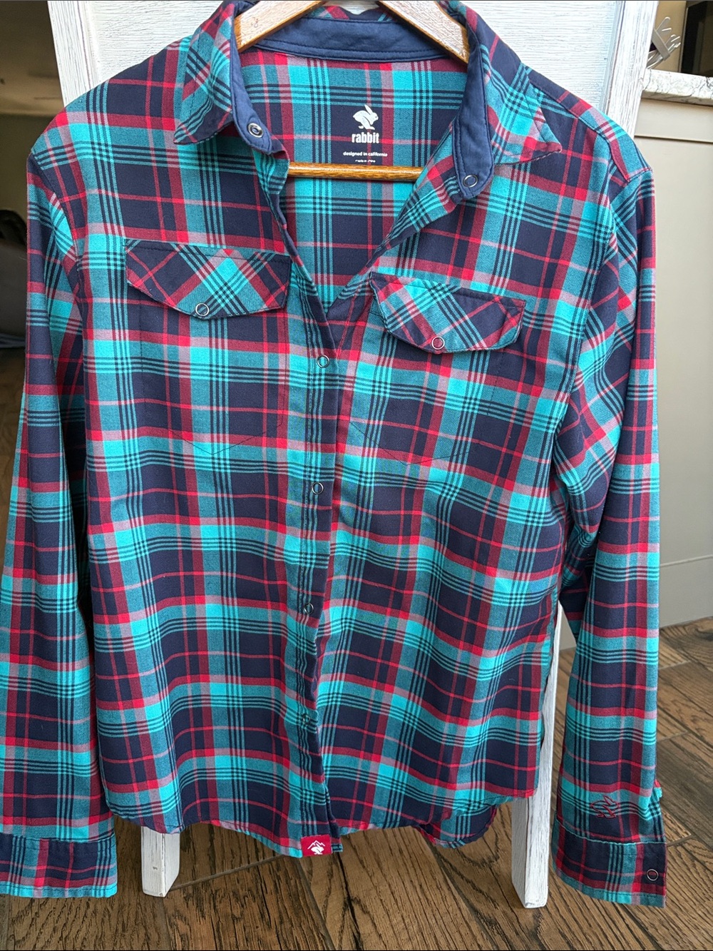 Run In Rabbit High Country LS flannel sz Large